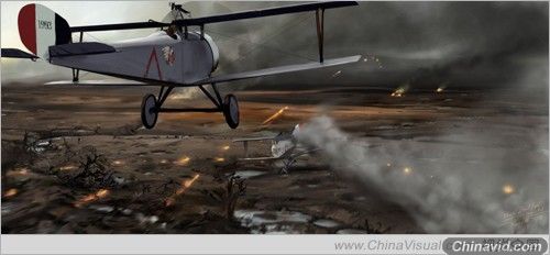 空战影片《飞行男孩》概念艺术欣赏