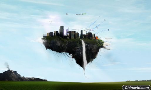 City in the sky
