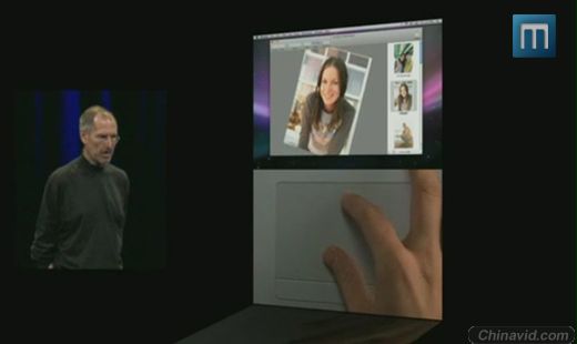 解读 苹果 apple ces steve jobs mac world 2008 keynote 演讲 讲话 macbook air ipod touch iphone apple tv google leopard time machine capsule 时光机 地图导航 dvd hd itunes inter Sony TZ Series 20th century fox 月阁 moon-blog.cn