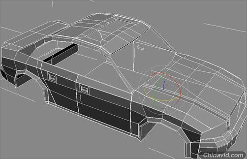 3DMAX16步打造汽车模型