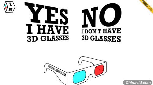 支持3D眼镜观看的Flash网站赏