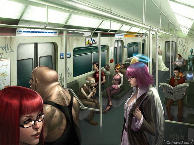 摇滚搞笑插画系列连赏
