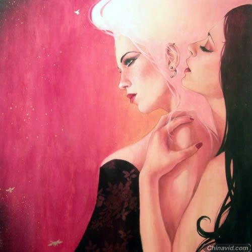 美国插画师Sylvia作品
