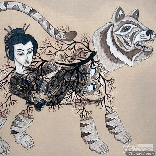 自学成才Evan Benjamin独特插画欣赏