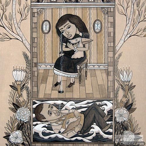 自学成才Evan Benjamin独特插画欣赏