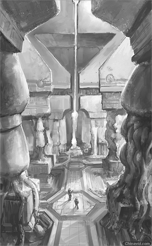 CG 场景 插画 概念设计 韩国 手绘 人物设定 故事版  