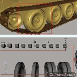 虚拟项目实训之三重型战车的制作