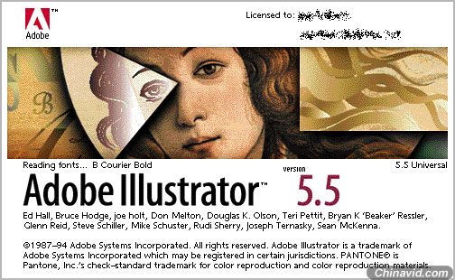 Illustrator Splash Screen Evolution