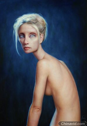 Lori Earley手中描绘的哥特女欣赏