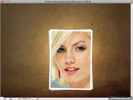 Photoshop打造超酷网站登录界面