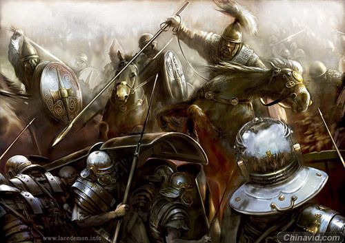 Mariusz战争场景CG概念作品赏