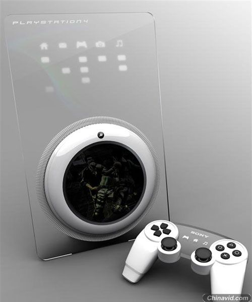 Playstation4 炫酷概念设计图亮相