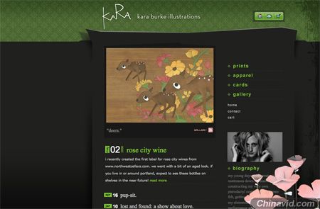 Beautiful Dark CSS Website Designs 31