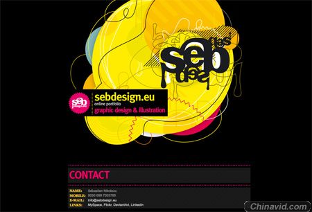 Beautiful Dark CSS Website Designs 34