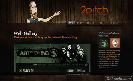 Beautiful Dark CSS Website Designs 05