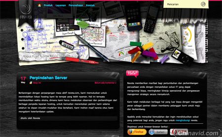 Beautiful Dark CSS Website Designs 06