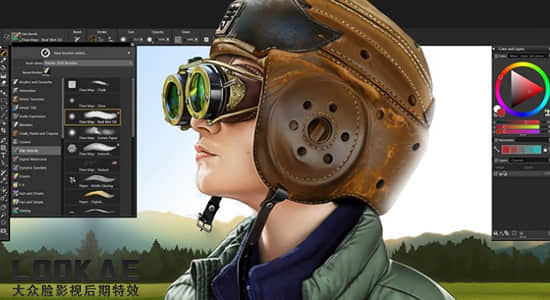 数字艺术二维绘图软件 Corel Painter 2020 v20.1.0.285 Win/Mac中文/英文破解版