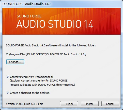 sound forge audio studio 14v14.0.56破解版