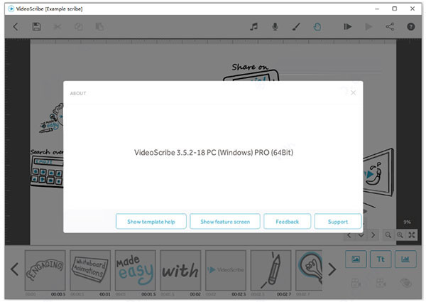 手写板手绘动画效果软件Sparkol VideoScribe PRO Edition 3.2.1