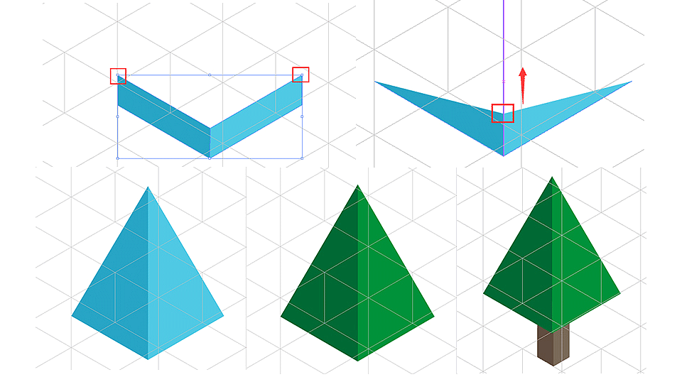 2.5D矢量插画教程